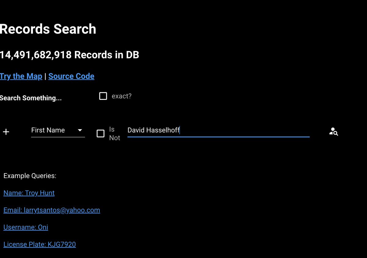 2. Also noticed that Database Search is back. Hurray: https://t.co ...
