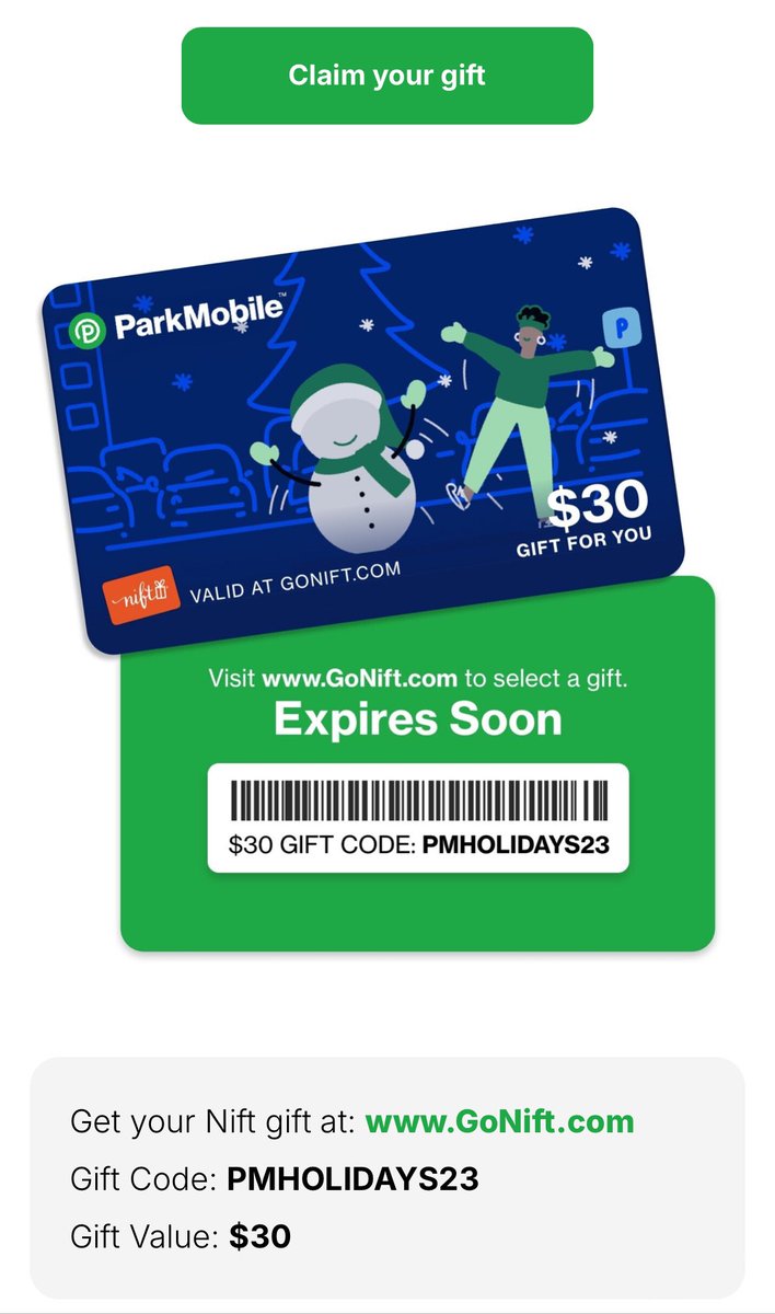 I have no use for this at the moment. Whoever wants it, use the code first.

You’re welcome.😁 
@Parkmobile