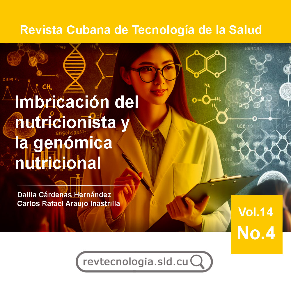 ¿Sabías que tu alimentación puede estar muy relacionada con tu información genética? 🧬 La genómica nutricional es una ciencia que estudia cómo los genes interactúan con los nutrientes y cómo esto afecta a tu salud 💯

Lee nuestro estudio aquí: revtecnologia.sld.cu/index.php/tec/…
