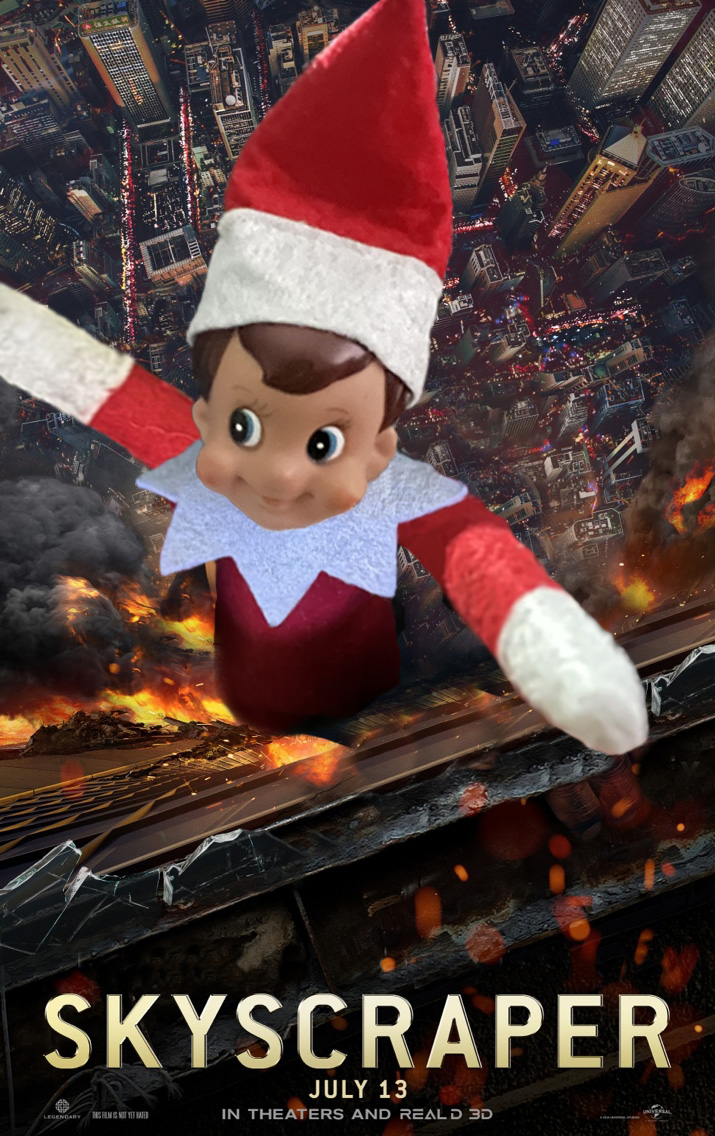 Griswold's Disaster! Movie #5

Griswold spent so much time this year watching disaster movies that he's imagined himself the star of some of his favorites!  Share your thoughts on Griswold in the movie 'Skyscraper.'
#griswoldtheelf #elfontheshelf #disastermovies