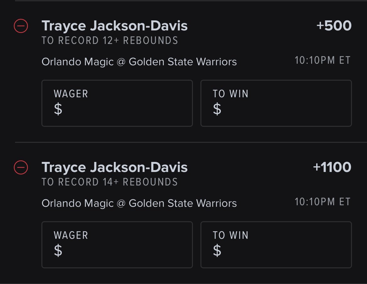 BartsBetss's tweet photo. Been staring at this all day…odds are up and down 💼

.5u on DD and 10+
.25u on 12+ and 14+ 

#GamblingTwitter #GamblingX https://t.co/FxWAb6syYp