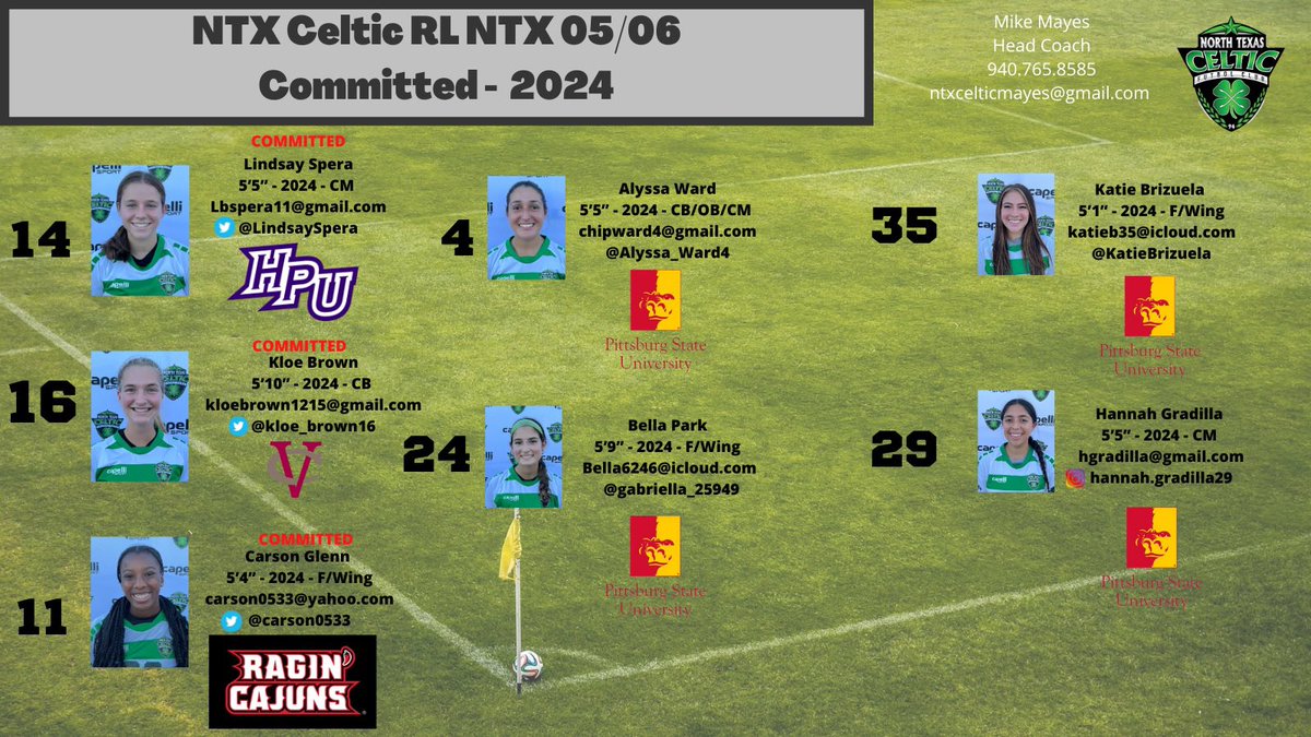 Come watch this talented group of 2024s and 2025s play!! We still have some outstanding footballers that are looking for their opportunity at the next level! 
#playforeachother 
#coygig 
#ECNLRLFL 
🍀🍀🍀🍀🍀🍀🍀🍀🍀🍀🍀