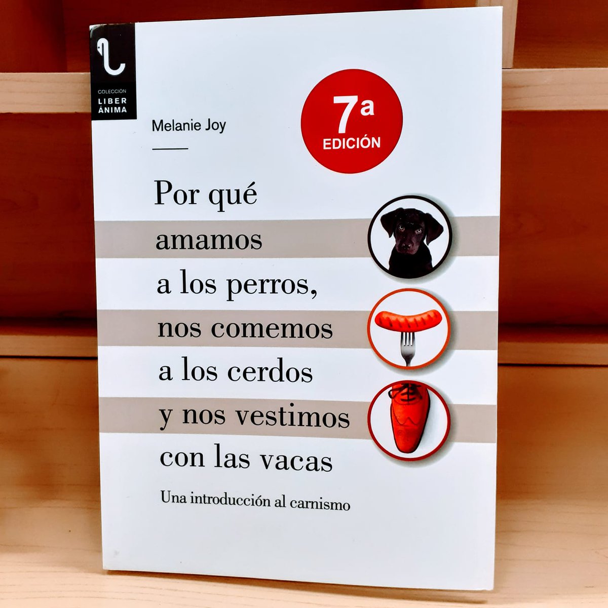 llegofarm's tweet photo. Libro Recomendado ✅
Traducido en 9 idiomas! De la psicologa #MelanieJoy. Profesora de psicología de la Universidad de Massachusetts... y posee un máster en pedagogía de la universidad de Harvard.
En su libro nos explica por qué somos una sociedad #Carnista #Especis https://t.co/3nklAGpSDR