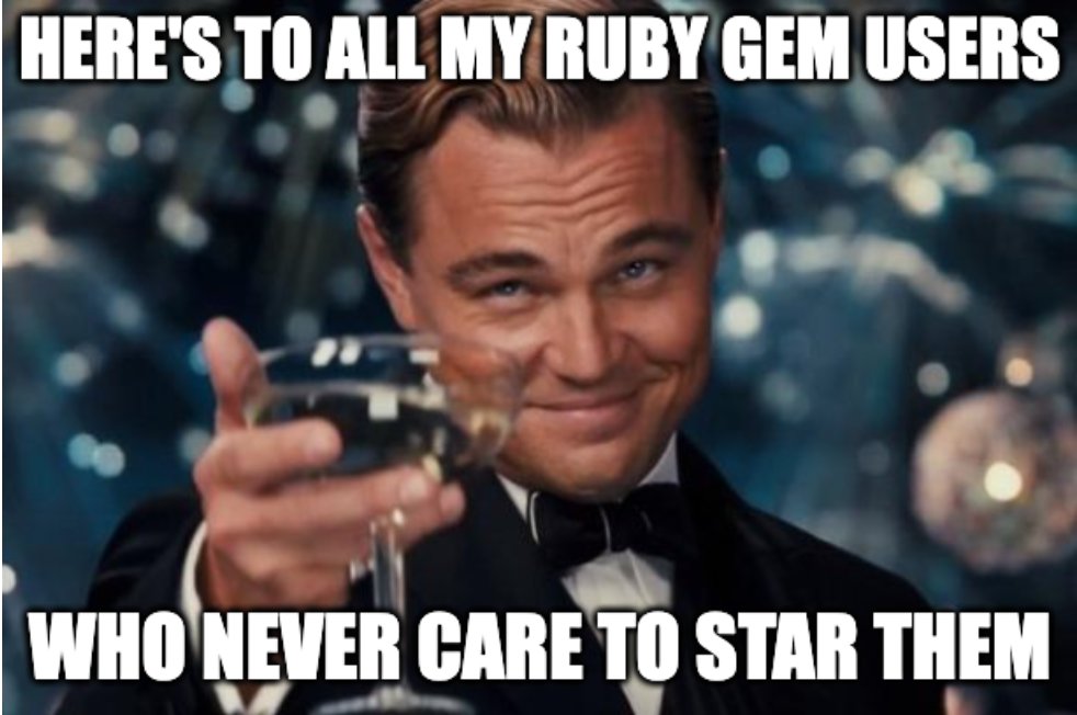 geneangelo's tweet image. Seriously though, YOU CAN DO IT! 😁🤣😆😂 

rubygems.org/profiles/gange…

#Ruby #RubyLang #RubyOnRails #RubyDevelopers #Rails #RoR #RailsDeveloper #DevLife #Coding #Programming #Developer #WebDevelopment