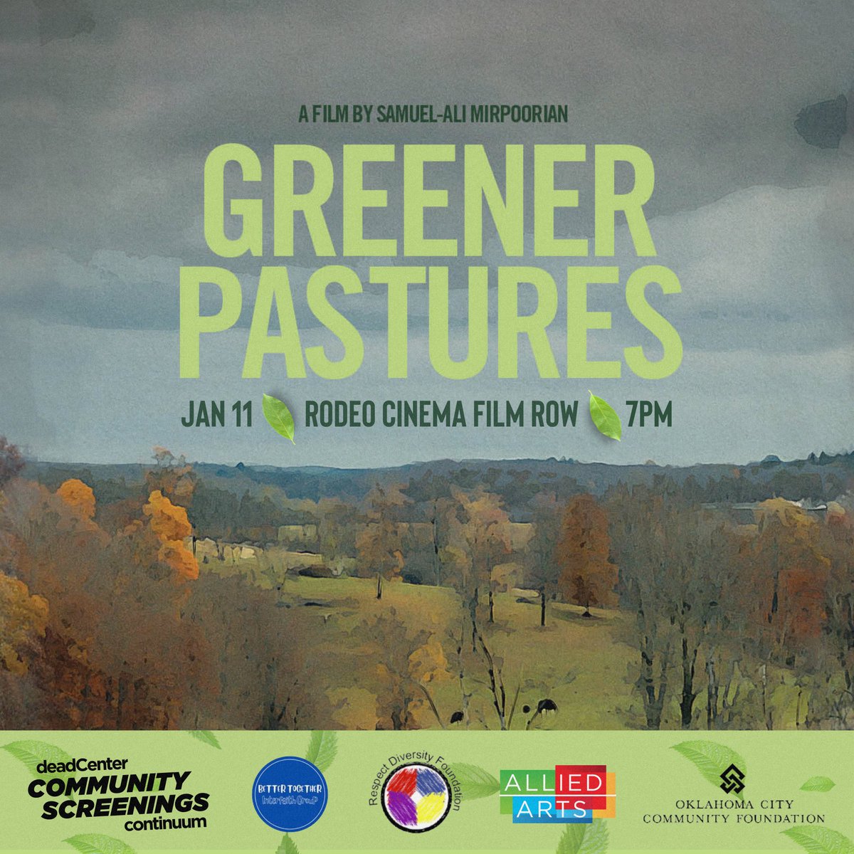 Get ready to grow in 2024. 🌱🌞 We’re partnering with The Respect Diversity Foundation and Better Together to present an exclusive screening of ‘Greener Pastures,’ an urgent and intimate look at American farming told through the stories of farmers…