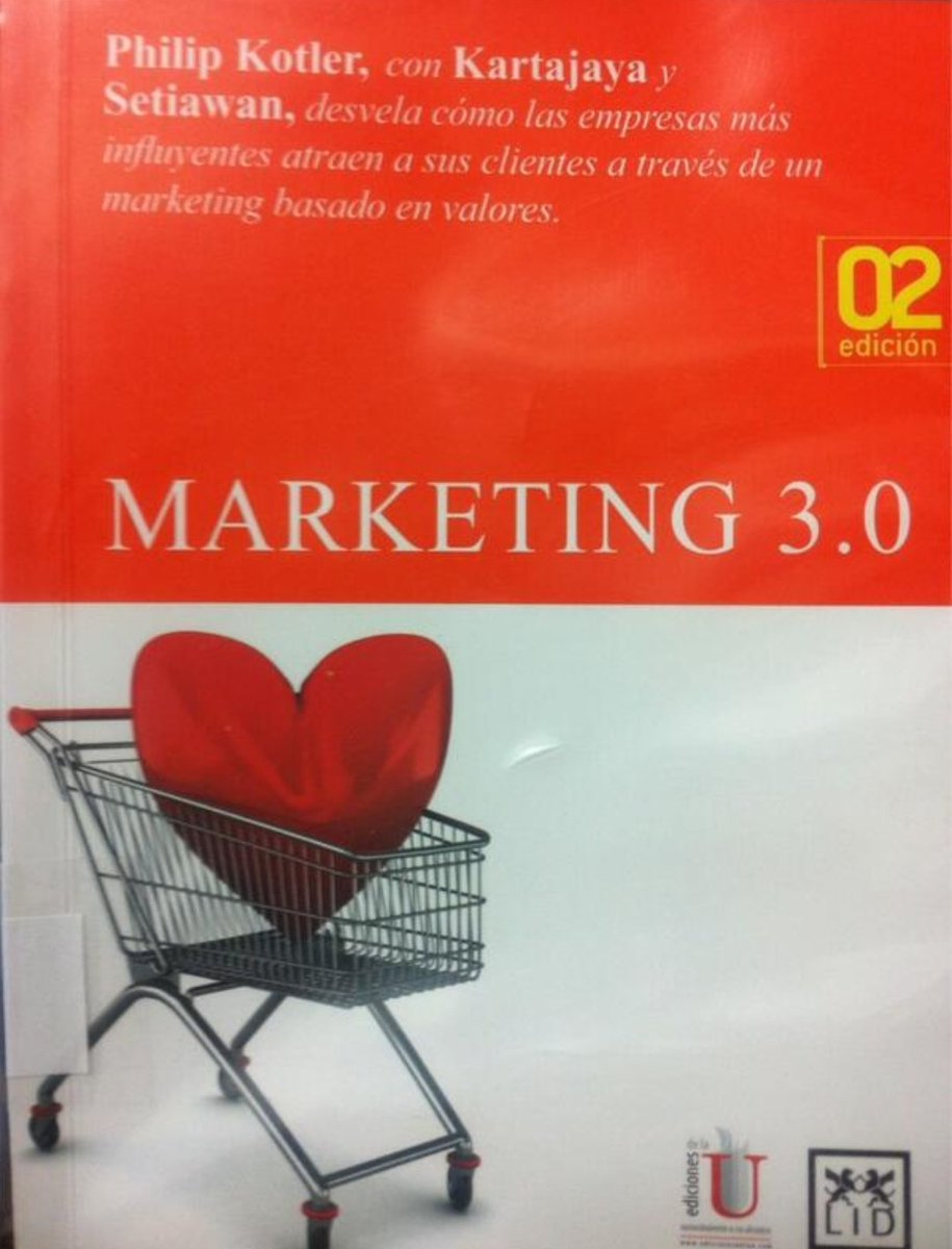 نظريه التسويق الثالث للعالم فيليب كوتلر
هو تسويق ❤️ بالمشاعر والقيمه والحب
العميل بشر ♥️ يشعر و يحس و يتأثر