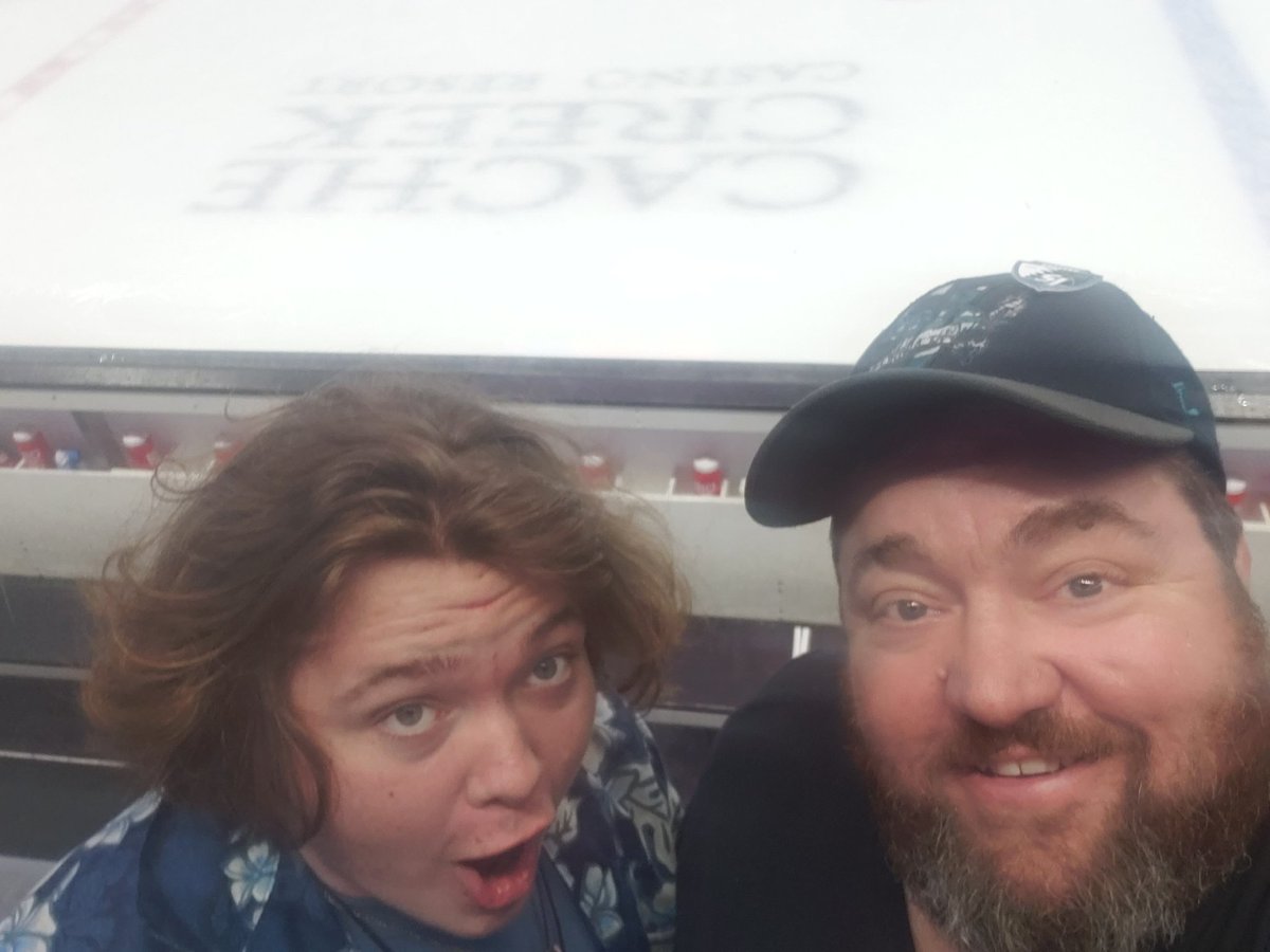 eddiesofficials's tweet photo. .@sharkvoice #inposition for Sharks-Red Wings behind the bench tonight with @irish_starfish... Keeping an eye on @BretHedican for you https://t.co/BPPZZbQtsG