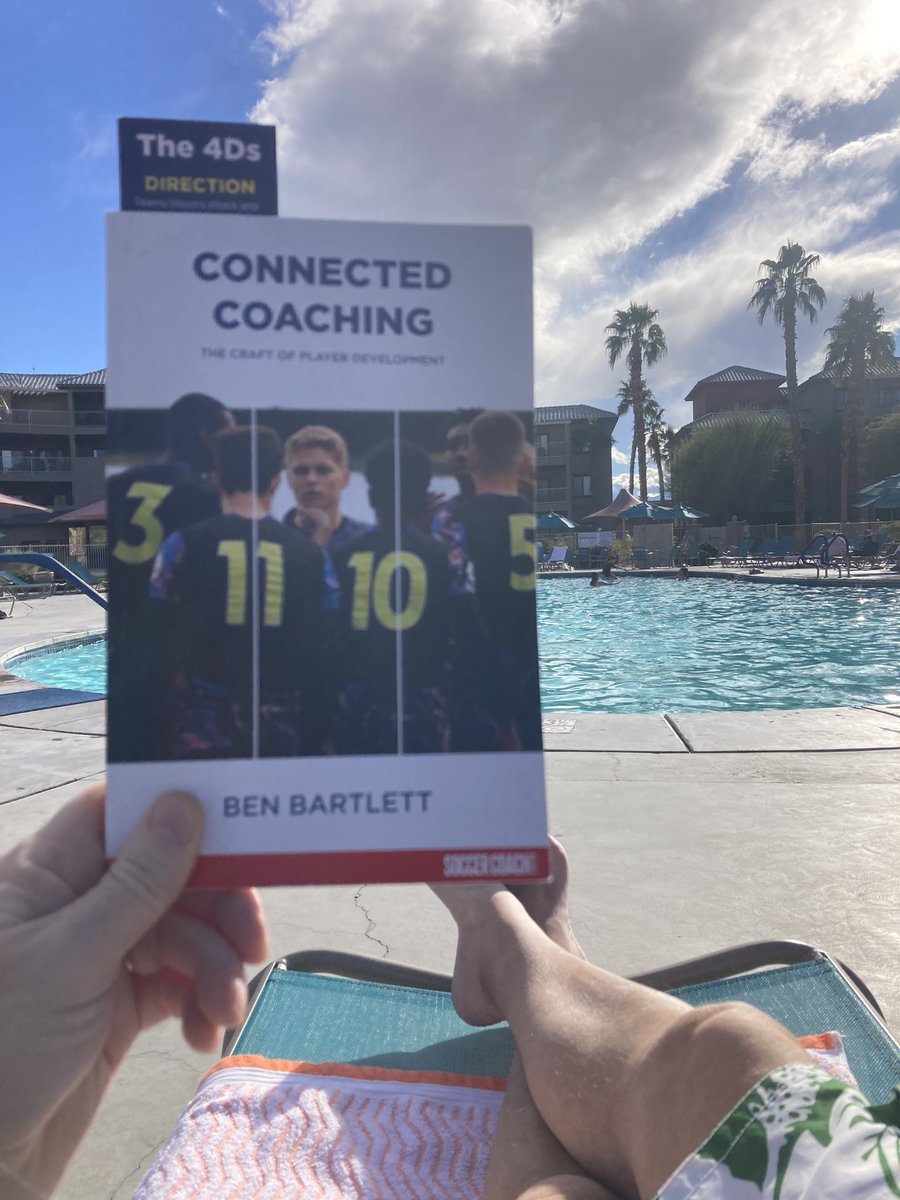 Always time for some coach education!! Thank you @benbarts 👏👏⚽️