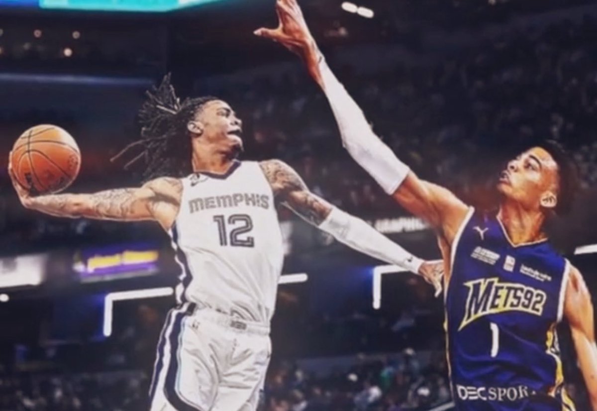 IstoleTweet's tweet photo. Ja Morant did it😈

It was just a matter of time https://t.co/DN6EPVQcn6
