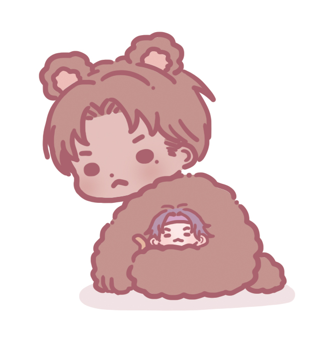 「メディア欄から消えてたのでこぐまとこざるの牧清再掲 」|とねり🧸のイラスト