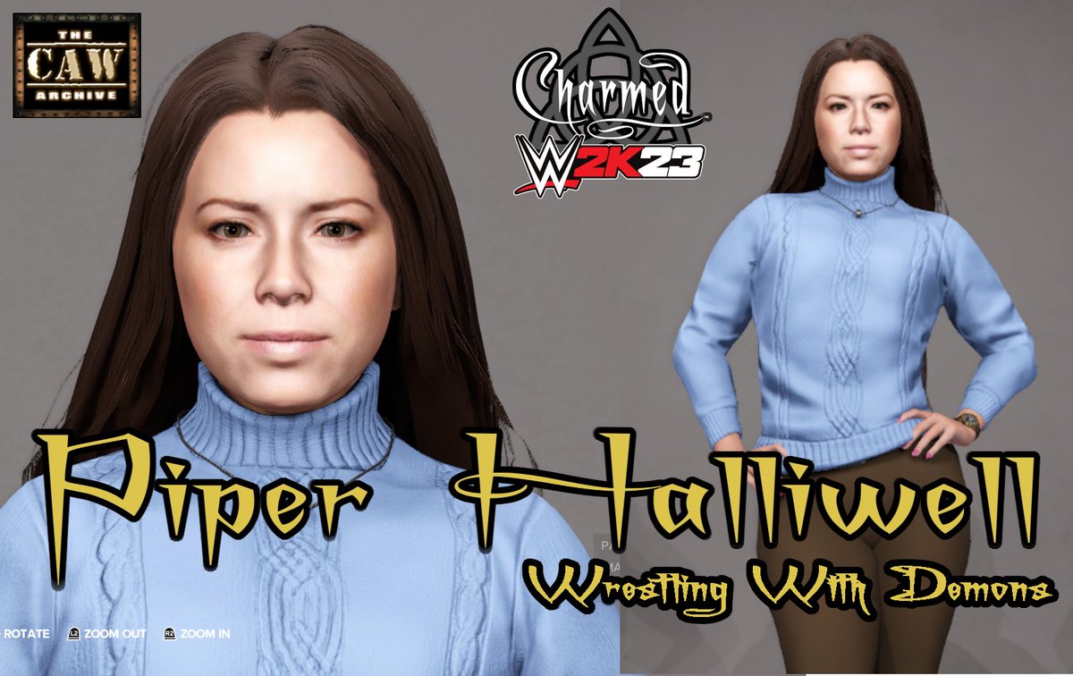 Back in 2001, the power of three entered the underworld and went toe to toe in a wrestling match against <a href="/Marcbuffbagwell/">Marcus Bagwell 🎩</a>, <a href="/BookerT5x/">Booker T. Huffman</a> and <a href="/ScottSteiner/">Big Poppa Pump Scott Steiner</a>. Play as the Charmed Ones in <a href="/WWEgames/">#WWE2K26</a> 2K23 soon including custom replica ring! <a href="/H_Combs/">Holly Marie Combs</a> as Piper is first up! #charmed #wwe2k23