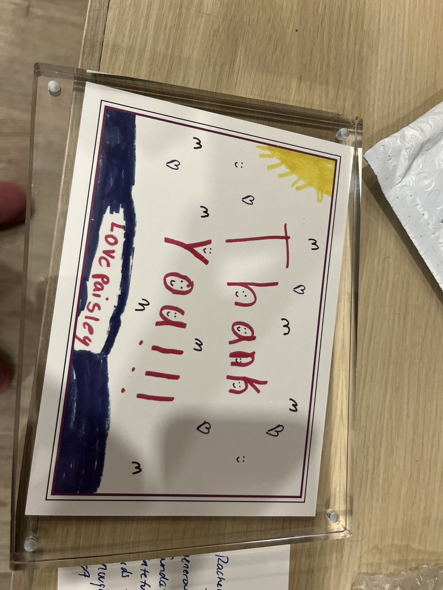RachelKentTV's tweet photo. This is why I love working for @PepsiCo #pepsicofoundation Thank you @_onemission for the beautiful card :) We are proud of the work you do for cancer patients and families in your community, and are so glad we can play a small part in what you do each day! #CommunityImpact https://t.co/mW7UWbqiDK