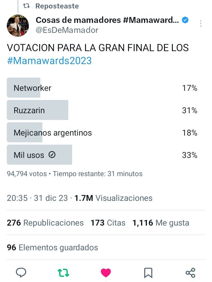 pepevak74's tweet photo. @EsDeMamador YA VA GANANDO LA #MILUSOS https://t.co/Nxx1JIRaPr