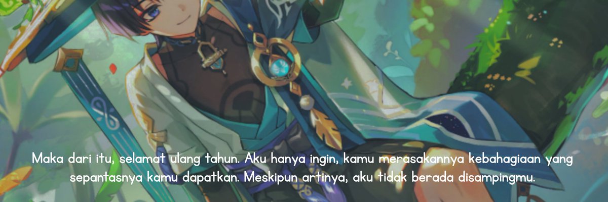 starnovena's tweet photo. #starrywind • #balladeertune • oneshot
—
“Maka dari itu, dan untuk seterusnya, semoga kamu selalu disertai kebahagiaan. Sebab, kebahagiaanmu adalah hal yang berhak kamu punya.”
Sebuah tulisan, tentang mereka : https://t.co/hAhr8c2peb https://t.co/OToLzxr7M3