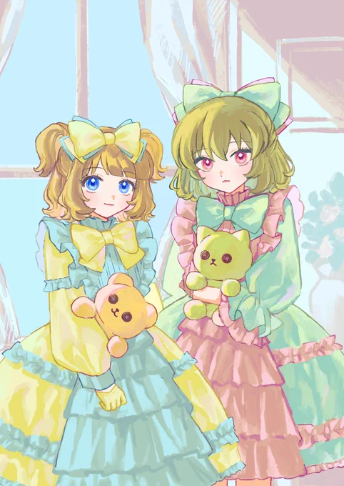 よねくらさん( #Ryokakat0801 )主催の #ミリオン甘ロリ衣装合同 に寄稿させていただいたすばももです超〜カワイイ企画、ありがとうございました! 