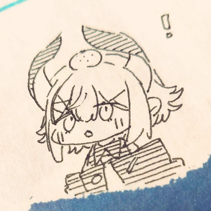 お手紙に添えたらくがき 