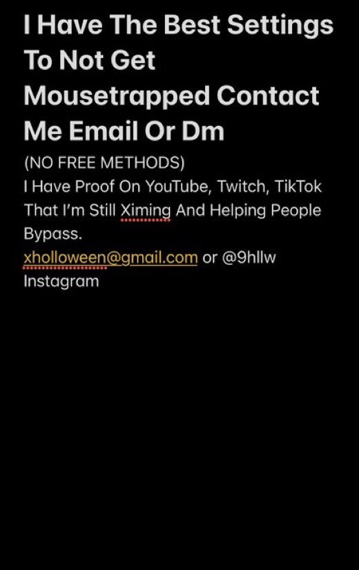 SOA404's tweet photo. How to bypass mousetrap in rainbow six siege #RainbowSixSiege #jynxzi #xim #mnk #ximmatrix #ximapex https://t.co/GVEgd5WyjQ