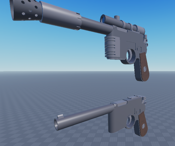 Silly Mauser C-96 stuff 1/2 #RobloxDev
