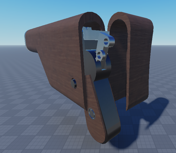 Silly Mauser C-96 stuff 2/2 #RobloxDev