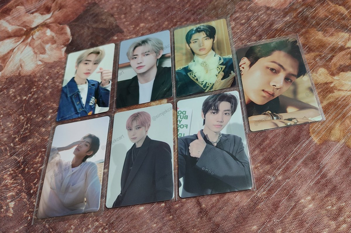 simjekcart's tweet photo. hello, interest check. 🥲

- not yet 100% sure. might remove some pcs
- will sell per set
- no to sensitive/impatient
- onhand
- reply/dm me if interested
 
rfs: decluttering

🏷️ enhypen enha pc photocard sunghoon ni-ki heeseung jay sunoo jake ic wts lfb ph https://t.co/k3kMct1y9L
