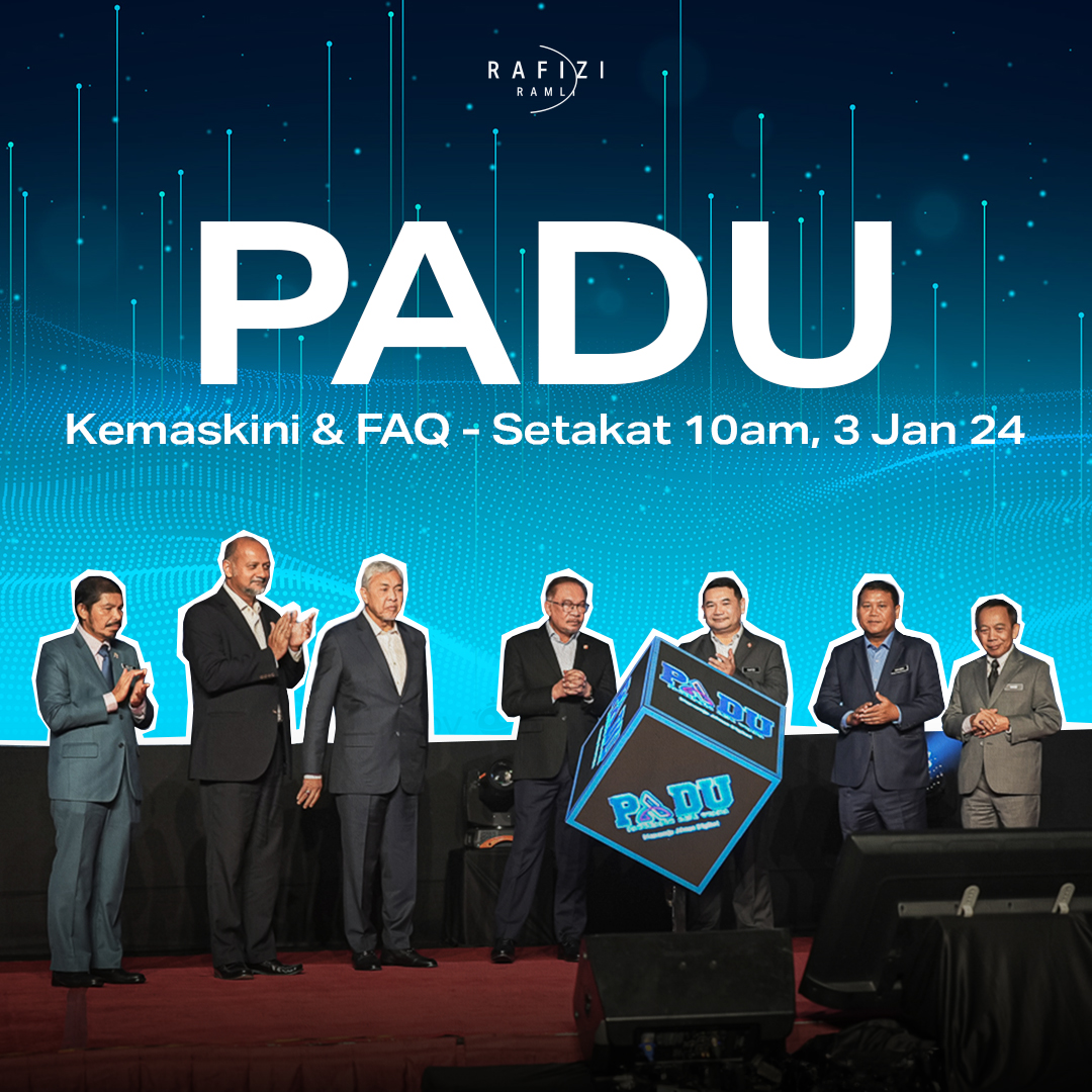 KEMASKINI &amp; FAQ #PADU
(Data setakat jam 10 pagi, 3 Jan 2024)

STATUS PENDAFTARAN BERJAYA
Bilangan pengguna berdaftar  = 233,782, 
Bilangan pengguna yang telah selesai e-KYC = 118,115
71% selesai dengan pengesahan eKYC

ISU-ISU BERBANGKIT: 

1. NOMBOR IC DIGUNAKAN UNTUK OVERRIDE