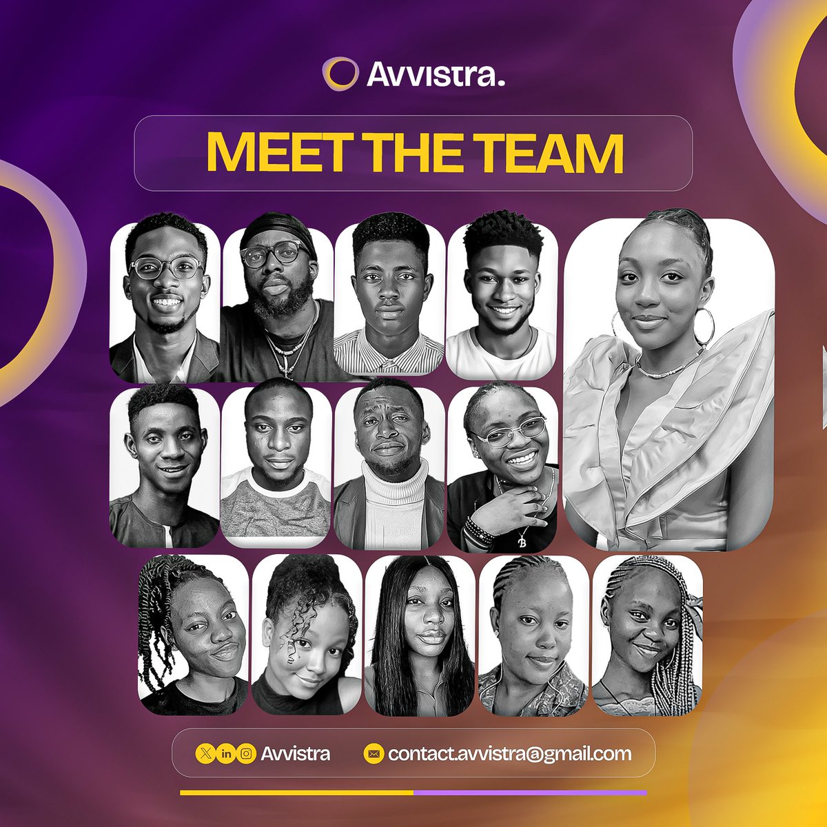 avvistra's tweet photo. Meet the Avvistra team🤗

Have you been wondering who's at the other side of the keyboard?
Well, here's your answer😁

Meet the dedicated team that would be ensuring that your dreams for your business growth are brought to life⬆️
#avvistra #Marketing #digitalmarketingagency https://t.co/M4UP6Awr7C