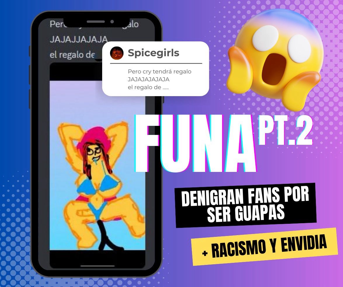 wendycy_'s tweet photo. SEGUNDA PARTE
FUNA A LÍDER DE SPICE GIRLS

¿Hacen regalos de buena fe o por su obsesión de resaltar entre todos?
En sus grupos se unen para denigrar el físico de aquellas a quienes consideran competencia, pues creen que se robarán la atención de su fav+ https://t.co/8snJIDhrTH