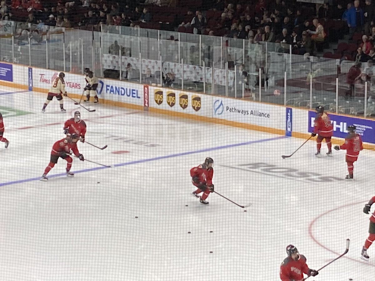 annabbrason's tweet photo. Excited to be at the inaugural game for the @PWHL_Ottawa. Even more excited that @UPS_Canada is a proud supporter of this historic/important league. https://t.co/j8xL9CnHaX