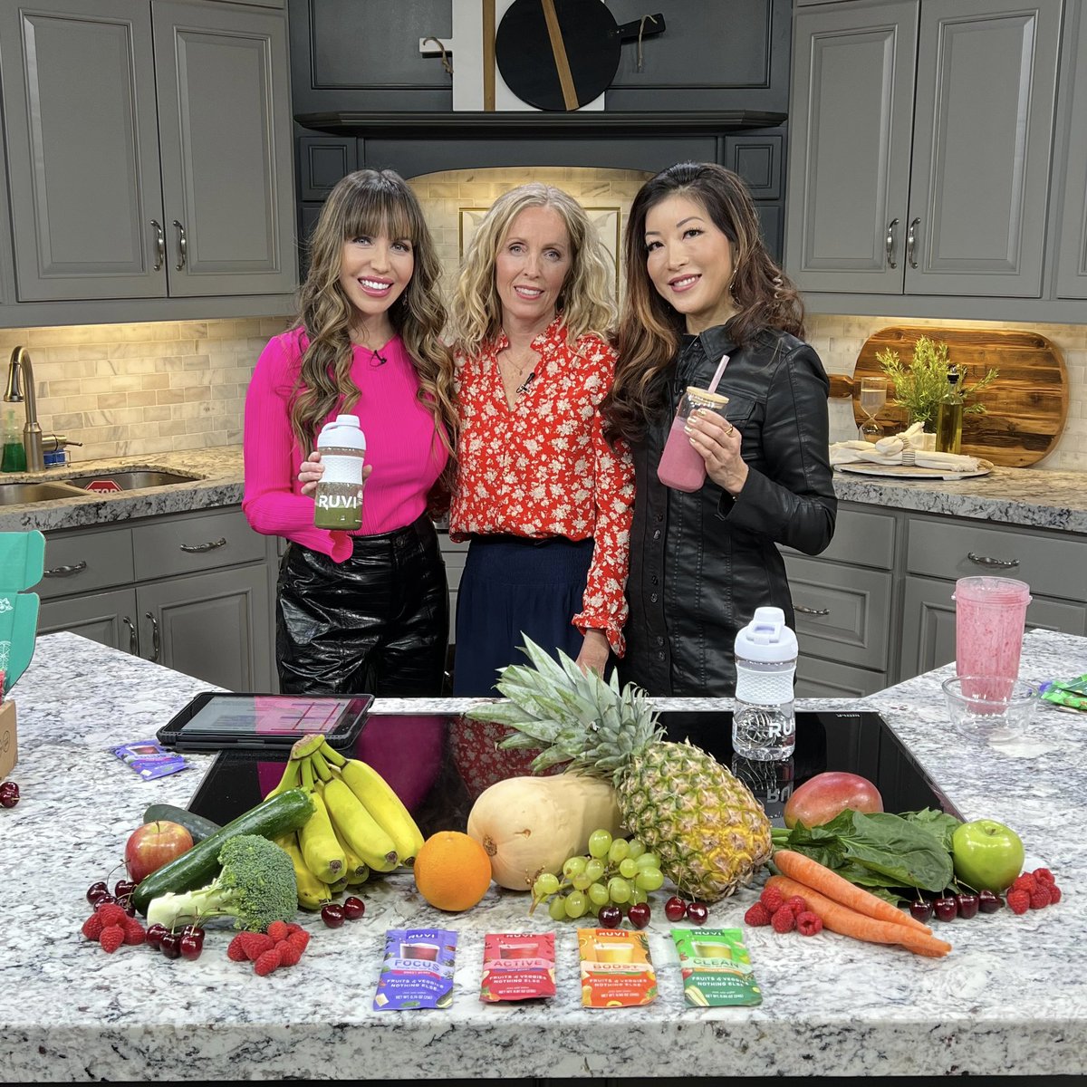 We had an amazing time at <a href="/ABC4GTU/">Good Things Utah</a> this morning talking about the importance of fruits &amp; veggies for your overall health &amp; wellness in 2024 🍎🥦✨

Thanks to their whole team for hosting us. Cheers to a happy &amp; healthy year!

#HappyNewYear #HealthyHabits