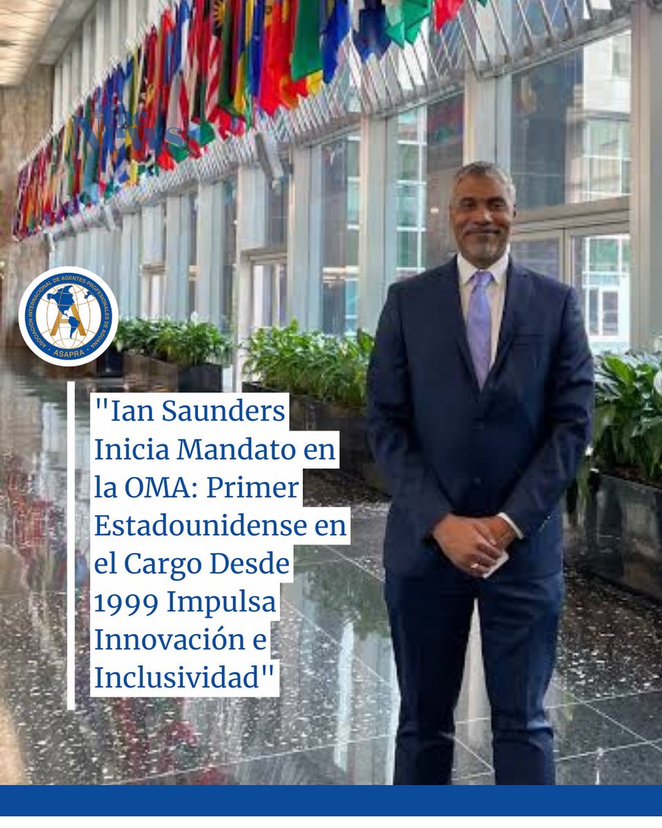 AsapraOrg's tweet photo. Ian Saunders asumió oficialmente su cargo como Secretario General de la Organización Mundial de Aduanas (OMA) el 1 de enero de 2024, marcando el comienzo de un mandato de cinco años. https://t.co/feeca95D73