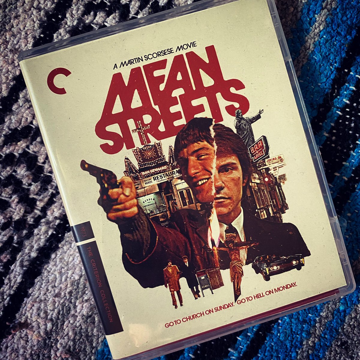 thedisplayshelf's tweet image. #NowWatching Martin Scorsese’s Mean Streets (1973) on Criterion Blu-ray! Who else loves this excellent piece of cinema?

#bluray #moviecollection #physicalmedia #thedisplayshelf #criterion #criterioncollection