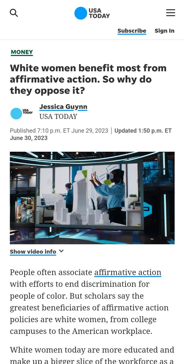 stoopandstank's tweet photo. @jemelehill @DefNotASynth @danogburn How is it that in 2024 people still don't know that affirmative action is about race and gender and that WHITE WOMEN have benefited the MOST!? Since jump. https://t.co/tjLmrq7Tte