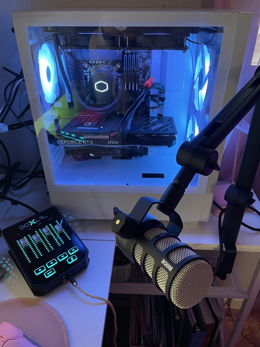 Goddess_TTV's tweet image. Upgraded &amp;amp; it feeels so good! New mic, pc, &amp;amp; Goxlr! Next is new cam for sure 🤍 any suggestions!? 

Stream schedule coming out soon🤍

twitch.tv/goddess_ttv

#fulltimestreamer #twitchstreamer #goxlr