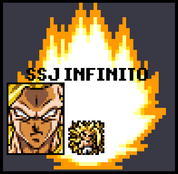 Cangu_Z's tweet photo. Sneak Peek Dragon Ball AF Devolution.
Super Saiyan Infinite
colaboration with @NelzomSprite @ZaZas_P 😎 @s_modev
#DragonBallDevolution #DBAF #DragonBallAFDevolution #Sprites #SSJInfinite https://t.co/0AE833nT8t