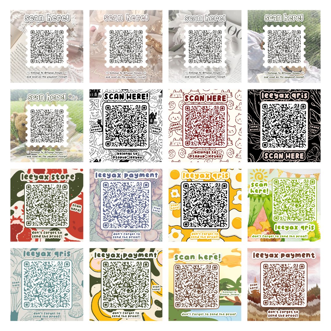 miswsed's tweet photo. @elaeosaccharaa qr deco serba 3000
wm serba 5000 https://t.co/RgJFIFjBUC