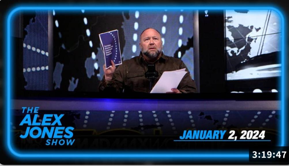 🚨 EMERGENCY BROADCAST: Live Coverage of Release of Epstein Client List! Plus, Pro-Hamas Protestors Attempt to Crash Planes in New York City! — TUESDAY 01/02/24
#TheAlexJonesShow #AlexWasRight #Infowars #JeffreyEpsteinClientList #Hamas #Protests #NewYork #TrendingNews