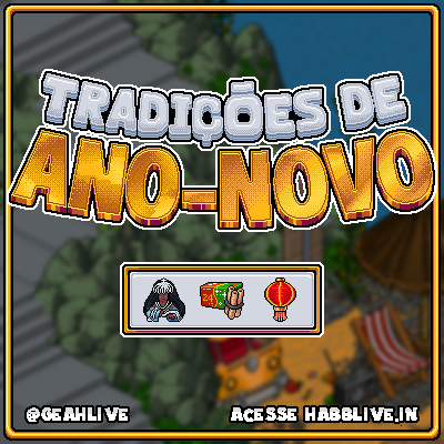 🥂 Feliz Ano-Novo! (ainda é tempo, né?)

Aqui no Habblive, ainda dá tempo de realizar os ritos da virada! Vem comemorar com a gente 👉 bit.ly/4aEmkrB
