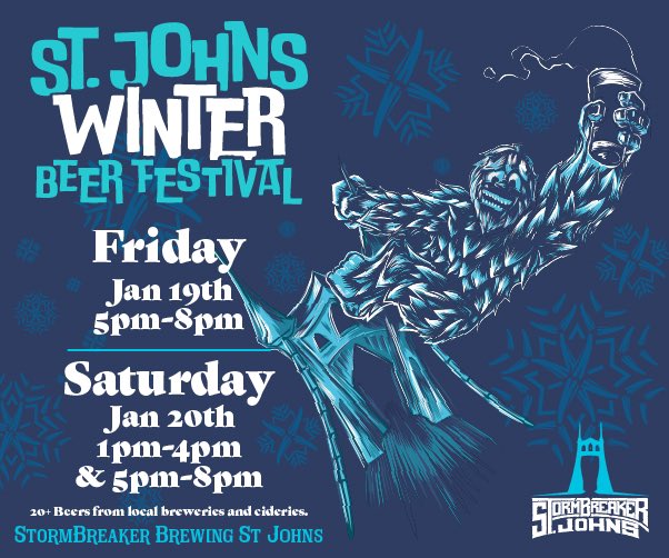 Omg. It’s baaaack. Tix available at stormbreakerbrewing.com