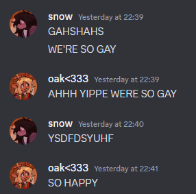 sneacht's tweet photo. i think me and my partner are a little gay guys... @Aeonlovesweezer https://t.co/7gLKCkgLYG