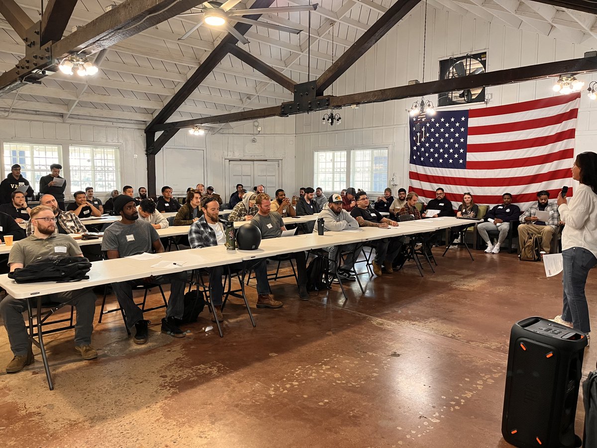 workforwarriors's tweet image. 🇺🇸 First day of the Spring 2024 semester at Workshops for Warriors! We are excited for another 16 weeks of training veterans for great careers in advanced manufacturing.

#veteranssupportingveterans #veteranownedbusiness #americanmanufacturing #transitioningservicemembers
