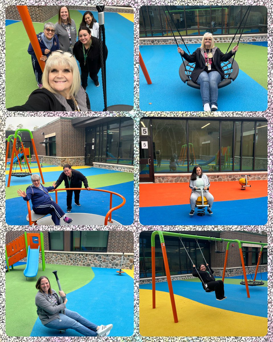 We had a great day back today. We even made time to play on our new playground! #TeamNBE #ShineALight #SendItOn #WorkHardPlayHard #KindergartenRocks @HumbleISD_NBE @HumbleISD