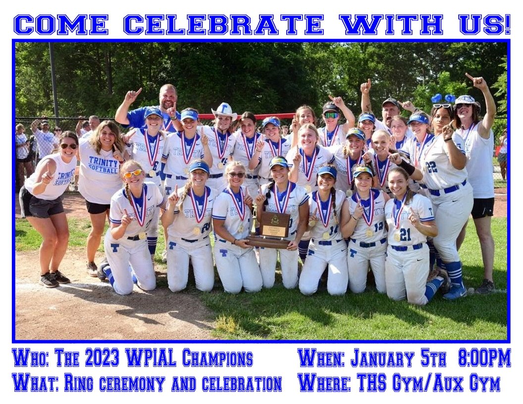 Finally, time to put a ring on it!!  
Recognition during half time of the boys basketball game followed by ring ceremony in the aux gym.  
Come see the bling!!!
