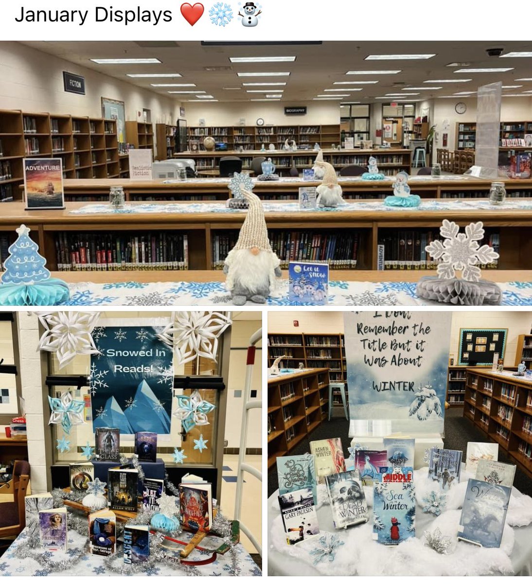 Winter has arrived at the @LunsfordLibrary at @JML_MS_Official