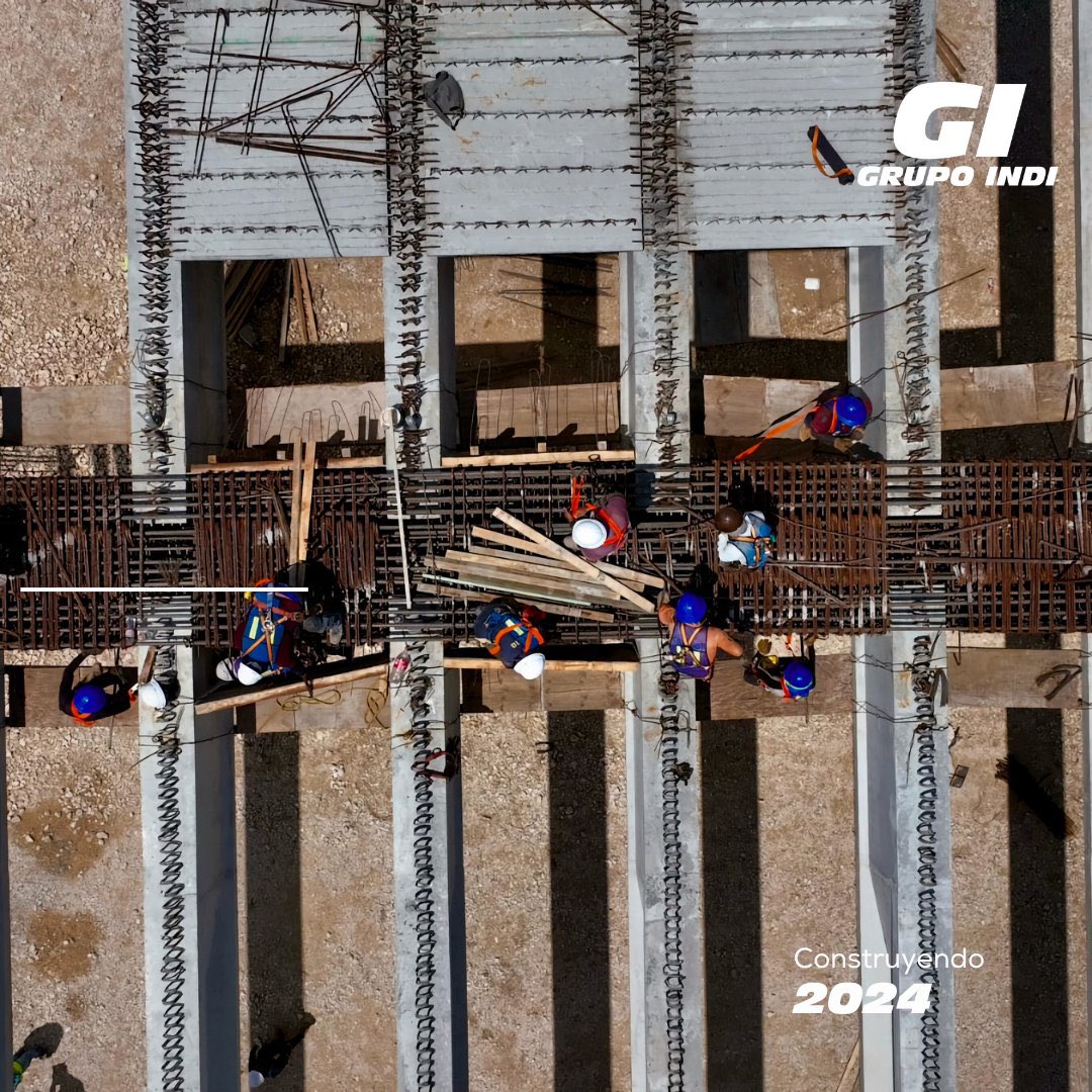 GrupoIndi's tweet photo. Rumbo a 2024 para construir grandes obras con el compromiso y la destreza de nuestros colaboradores. 🏗️💪
#construccion #obras #ingenieros #arquitectura #mexico #diseño #arquitectos #architecture #cdmx #construction #GenerandoImpacto https://t.co/dqTayUDyu9