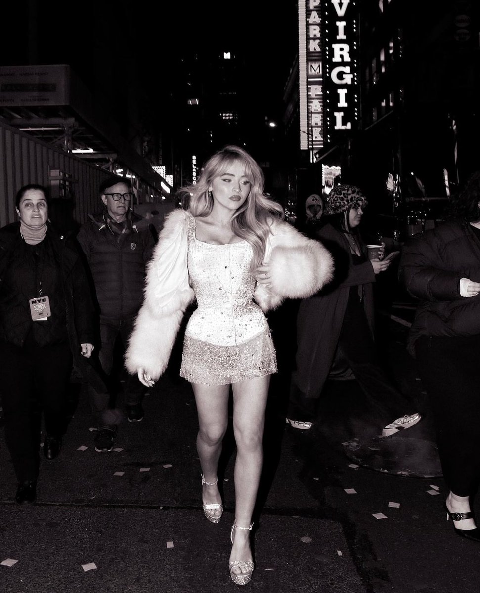 sabrina carpenter wearing 2001 victoria's secret archival piece