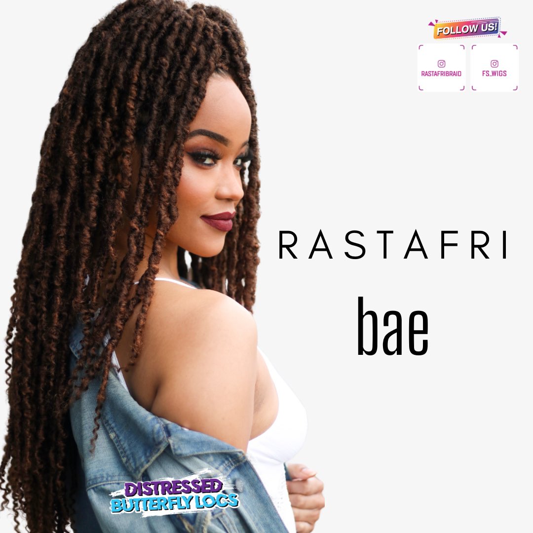 RastAfriBraid's tweet photo. Try our Distressed Butterfly Locs!

A quick and easy crochet style to create the perfect faux Locs look! 🤩 

Distressed Butterfly Locs are available in 3 lengths Regular, XL and XXL! https://t.co/g2nmJtHel7