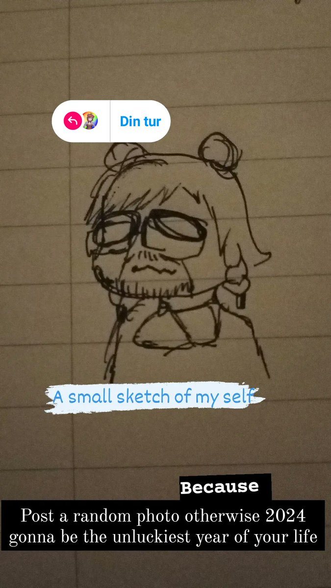 A small sketch of my self 😊