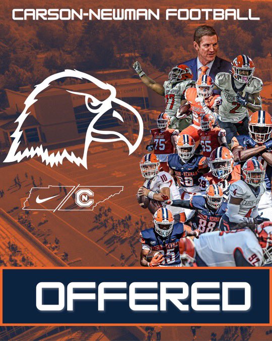 #AGTG I’m blessed to receive an offer from @cnfootball @Coach_Ray_ @CCPackersFball @CoachHoon @BryceGiddens