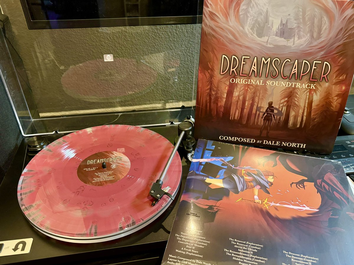The vinyl release of my soundtrack to Dreamscaper came out beautifully! I’m so happy. It’s available at <a href="/STSPhonoCo/">Ship to Shore PhonoCo.</a> now! shiptoshoremedia.com/products/dream…