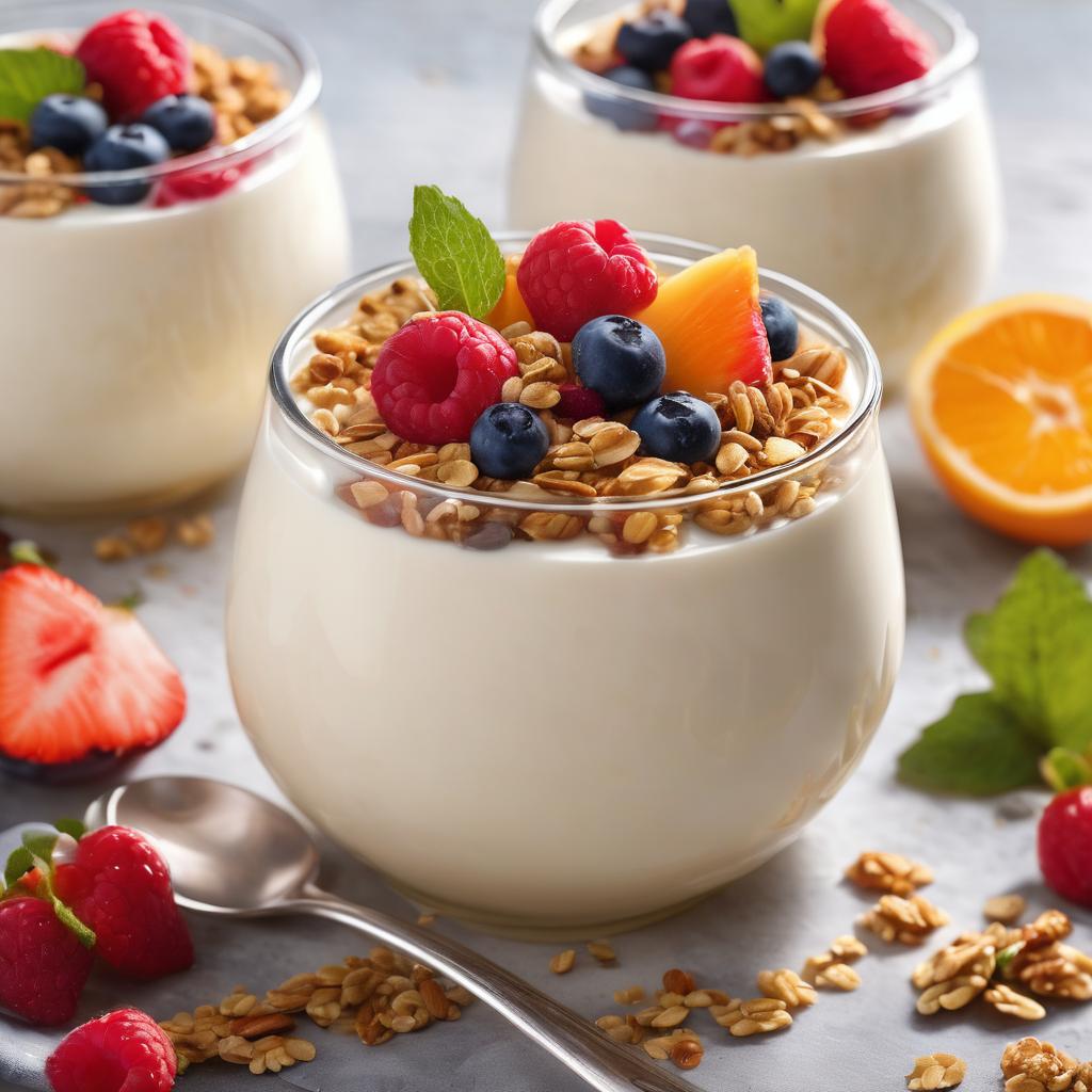 alamilangsing's tweet photo. Yogurt rendah lemak, buah segar, dan granola, kombinasi sempurna! 🍓🥄 Yogurt beri probiotik, buah bawa serat, granola beri kerenyahan. Camilan sehat untuk perjalanan langsingmu! 💪💚 #TipsLangsingSehat #CamilanSehat #Langsing https://t.co/XhiFBnNu3N